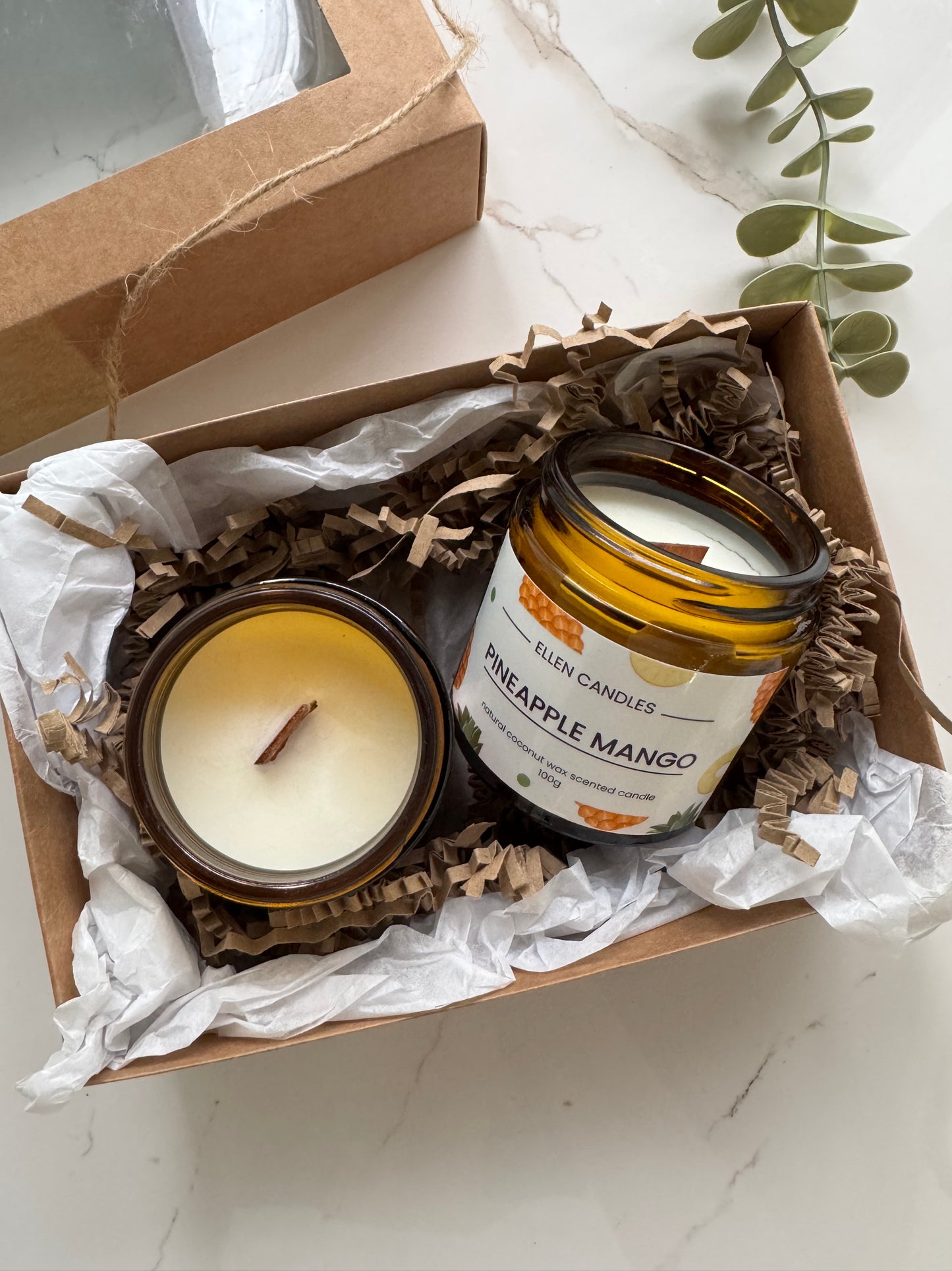 מארז מתנה מפנק מבית Ellen Candles
